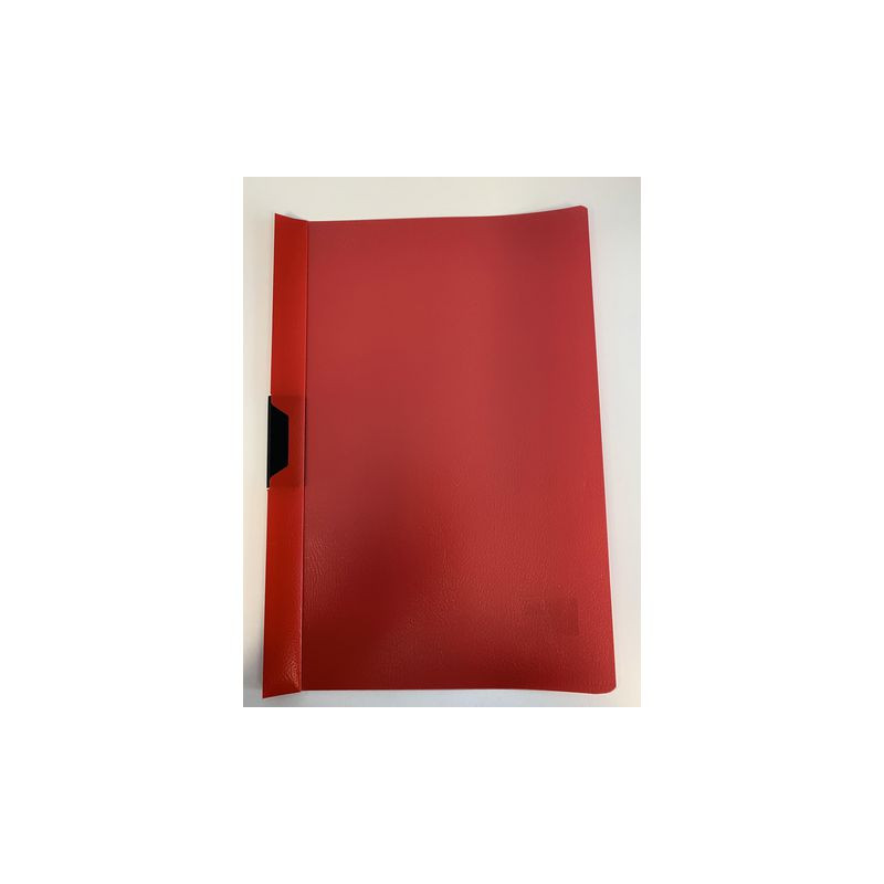 Produktbild för Klämmapp PP A4 6mm röd
