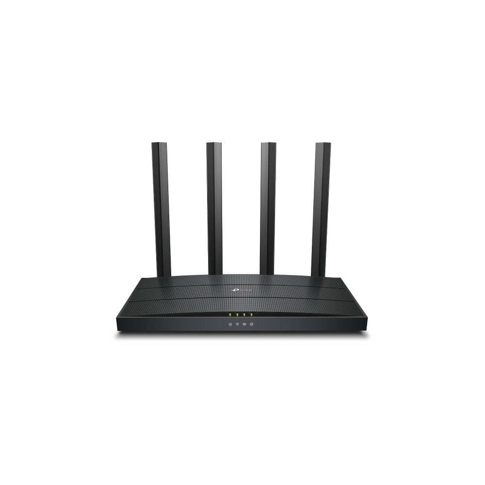 Produktbild för TP-Link Archer AX12 trådlös router Snabb Ethernet Tri-band (2,4 GHz / 5 GHz / 5 GHz) Svart