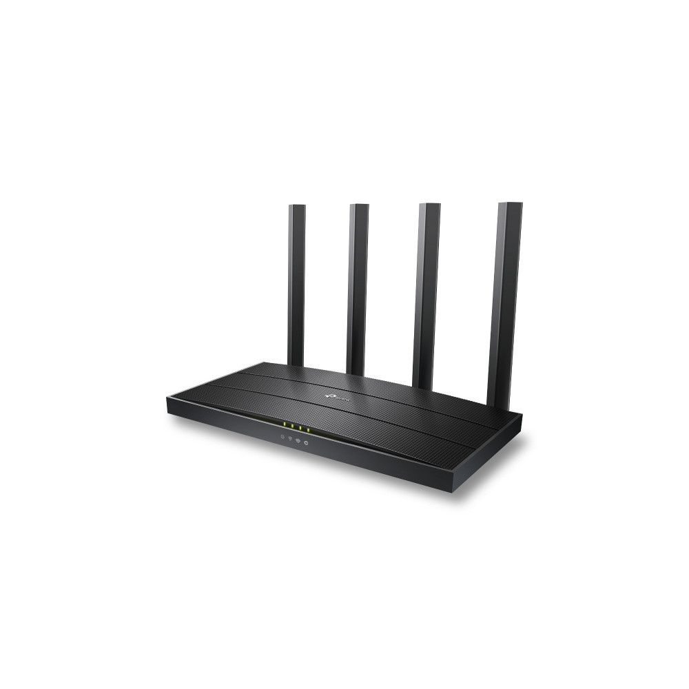 Produktbild för TP-Link Archer AX12 trådlös router Snabb Ethernet Tri-band (2,4 GHz / 5 GHz / 5 GHz) Svart