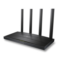 Produktbild för TP-Link Archer AX12 trådlös router Snabb Ethernet Tri-band (2,4 GHz / 5 GHz / 5 GHz) Svart
