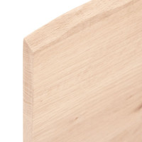 Produktbild för Bänkskiva för badrum 80x30x2 cm obehandlat massivt trä