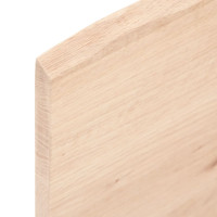 Produktbild för Bänkskiva för badrum 60x40x2 cm obehandlat massivt trä