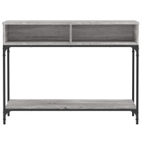 Produktbild för Avlastningsbord grå sonoma 100x30,5x75 cm konstruerat trä
