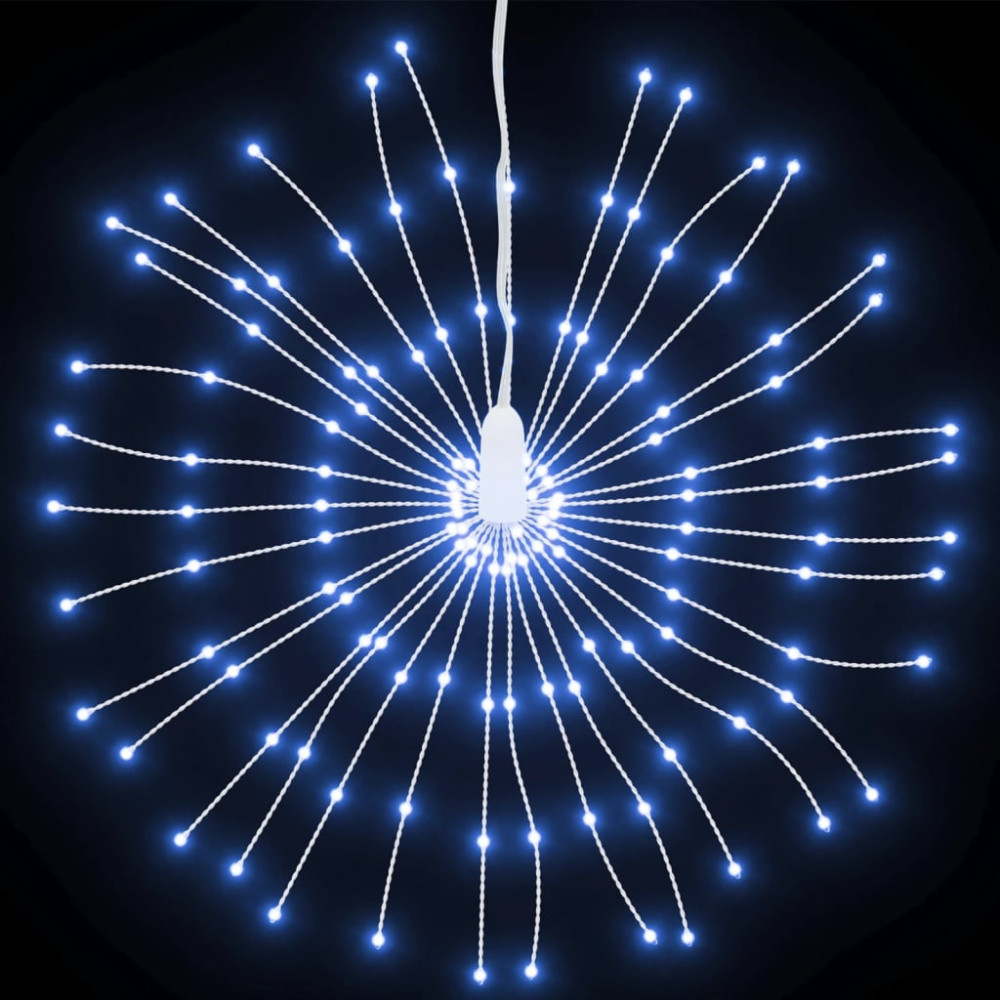 Produktbild för Julbelysning 140 LED kallvit 17 cm