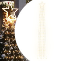 Produktbild för Julgransbelysning 320 LED varmvit 375 cm