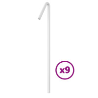 Produktbild för Julgransbelysning 320 LED varmvit 375 cm