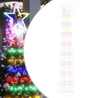 Produktbild för Julgransbelysning 320 LED färgglad 375 cm