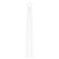 Produktbild för Julgransbelysning 320 LED färgglad 375 cm
