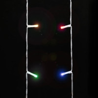 Produktbild för Julgransbelysning 320 LED färgglad 375 cm