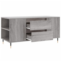 Produktbild för Soffbord grå sonoma 102x44,5x50 cm konstruerat trä