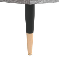 Produktbild för Soffbord grå sonoma 102x44,5x50 cm konstruerat trä