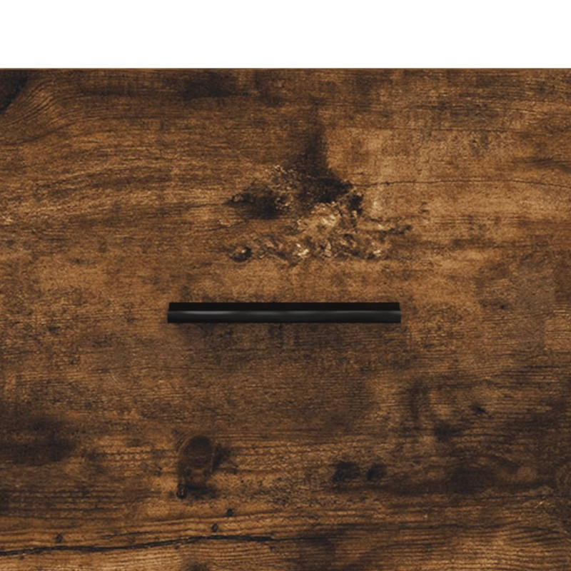 Produktbild för Skoställ rökfärgad ek 102x36x60 cm konstruerat trä
