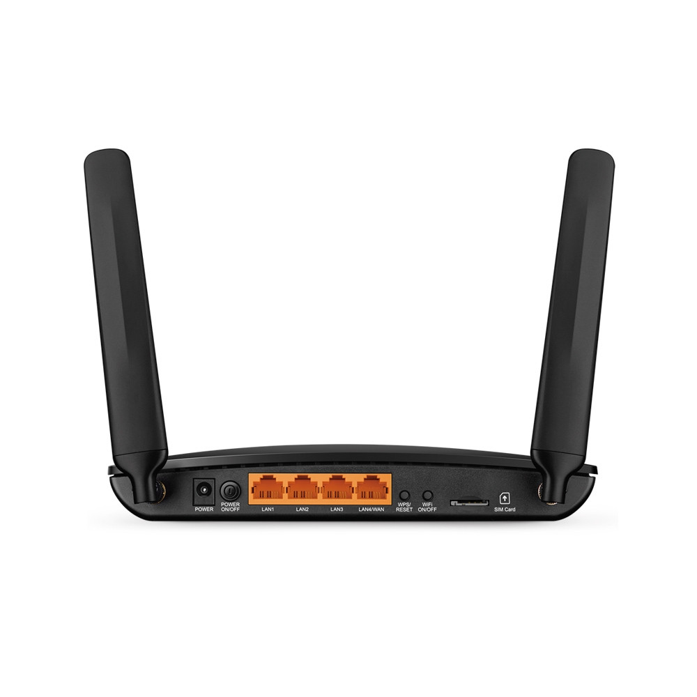 Produktbild för TP-Link Archer MR400 trådlös router Snabb Ethernet Dual-band (2,4 GHz / 5 GHz) 4G Svart