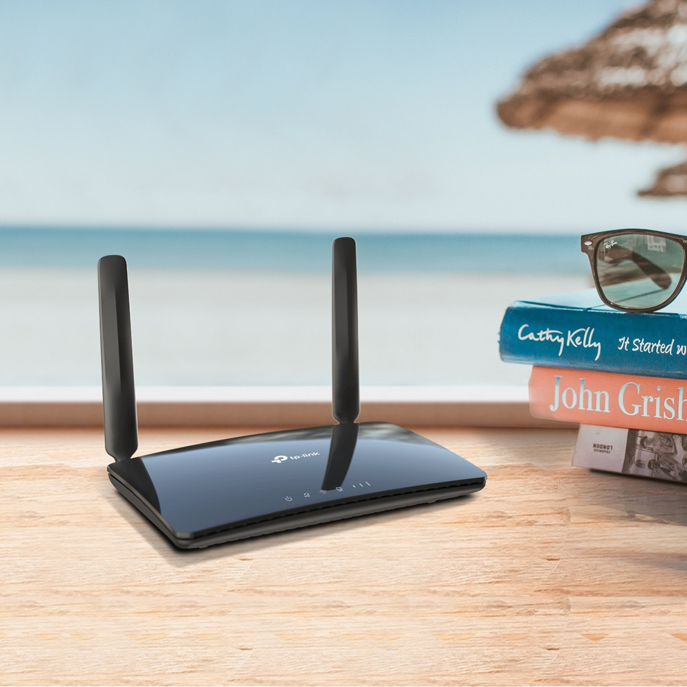 Produktbild för TP-Link Archer MR400 trådlös router Snabb Ethernet Dual-band (2,4 GHz / 5 GHz) 4G Svart