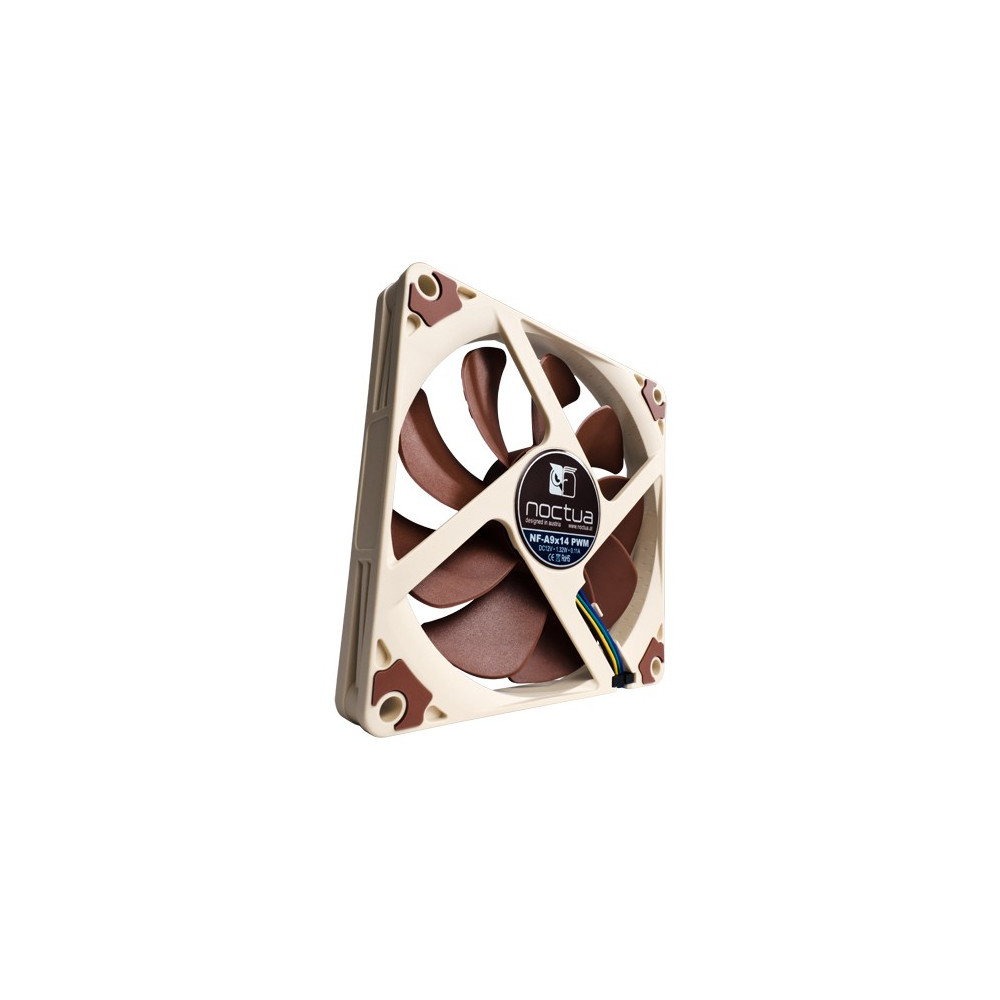 Produktbild för Noctua NF-A9X14 PWM Datorväska Fan 9,2 cm Brun