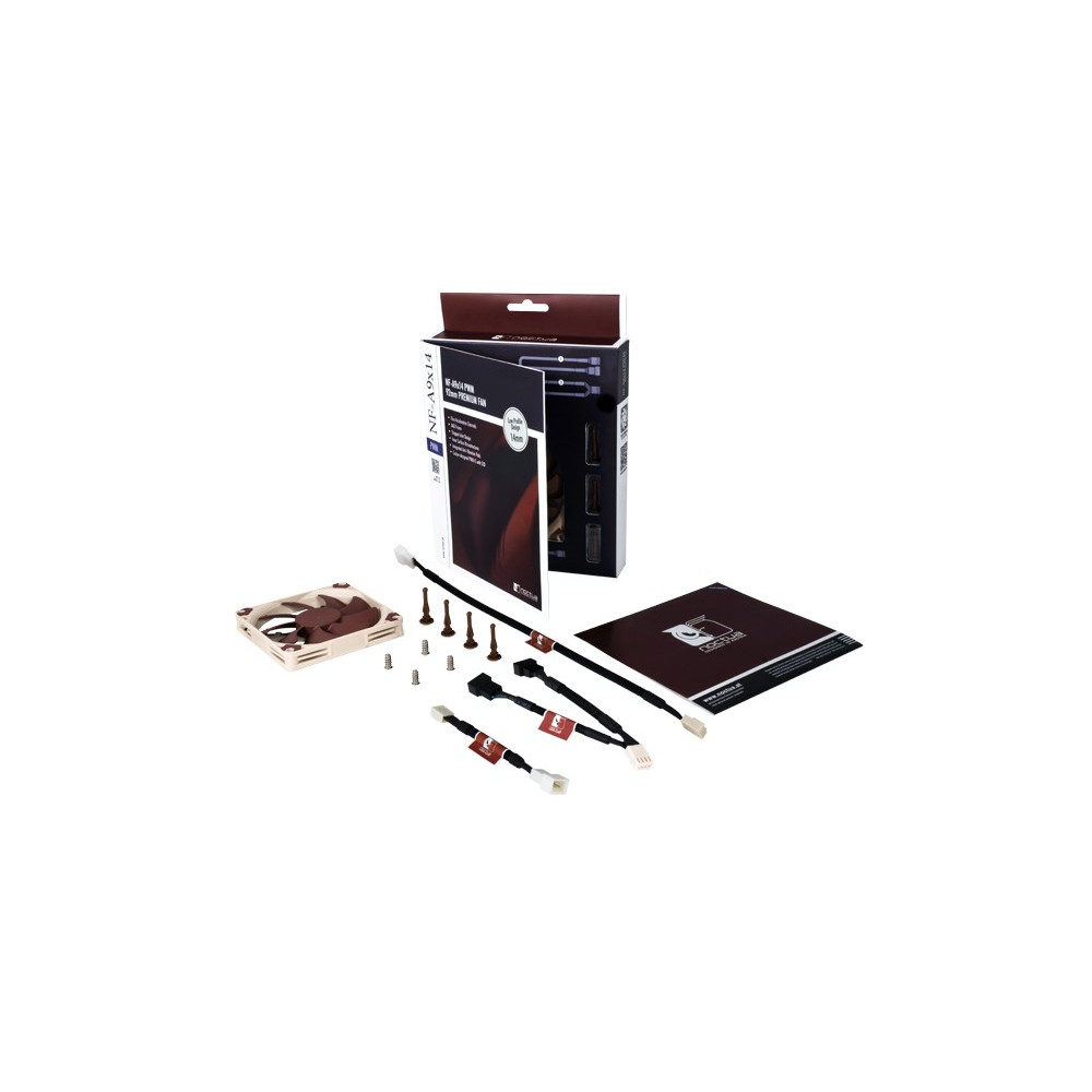 Produktbild för Noctua NF-A9X14 PWM Datorväska Fan 9,2 cm Brun
