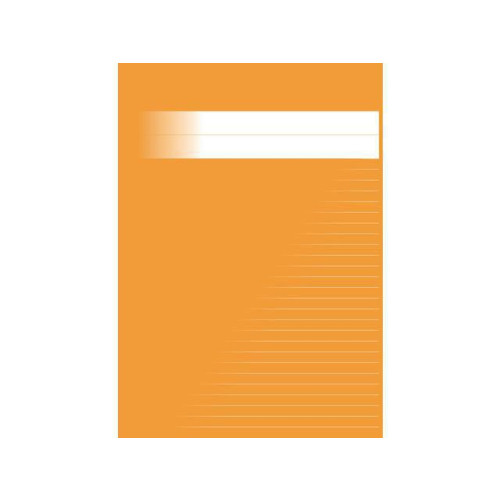 [NORDIC Brands] Skrivhäfte A4 linj. 8,5mm orange 120/fp