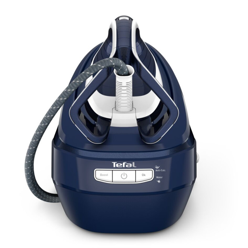 Produktbild för Tefal Pro Express Vision GV9812E0 ångstrykjärnsladdare 3000 W 1,1 l Durilium AirGlide Autoclean soleplate Blå, Vit
