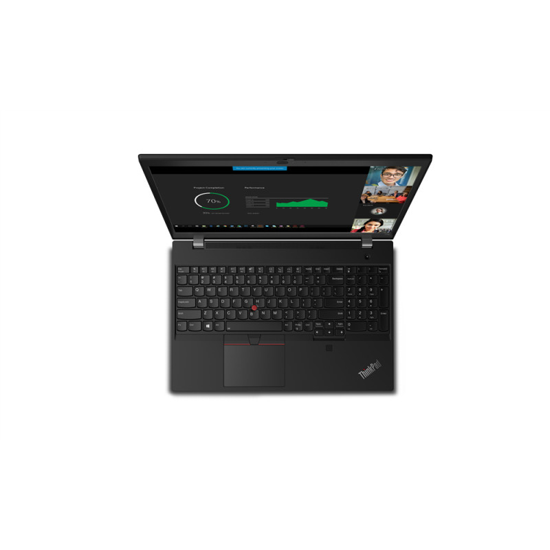 Produktbild för Lenovo ThinkPad T15p Bärbar dator 39,6 cm (15.6") Pekskärm Full HD Intel® Core™ i7 i7-10750H 16 GB DDR4-SDRAM 512 GB SSD NVIDIA® GeForce® GTX 1050 Wi-Fi 6 (802.11ax) Windows 10 Pro Svart