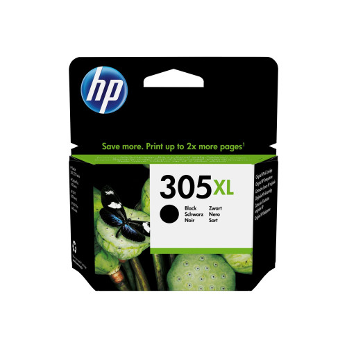 HP HP 305XL - Lång livslängd - svartfärgad - original - bläckpatron