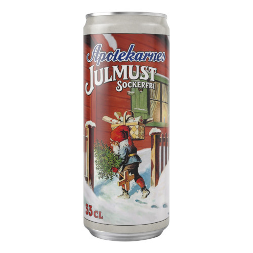 Apotekarnes Julmust Sockerfri 33 cl