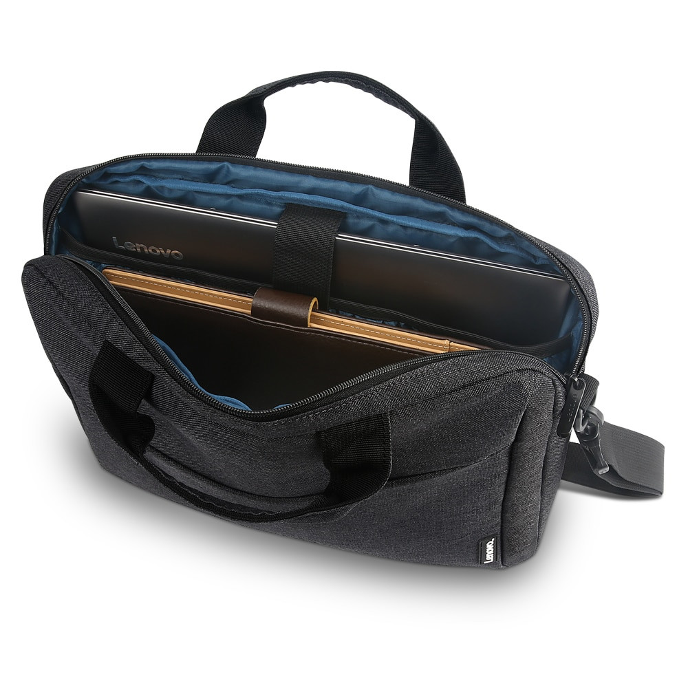 Produktbild för Lenovo Casual Toploader T210 39,6 cm (15.6") Toppmatad väska Svart