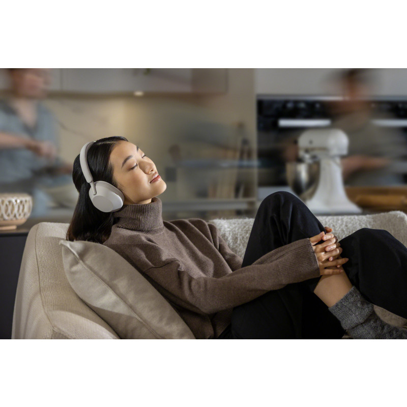 Produktbild för Sony WH-1000XM5 Headset Kabel & Trådlös Huvudband Samtal/musik Bluetooth Silver