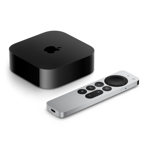 Apple Apple TV 4K Svart, Silver 4K Ultra HD 64 GB Wi-Fi