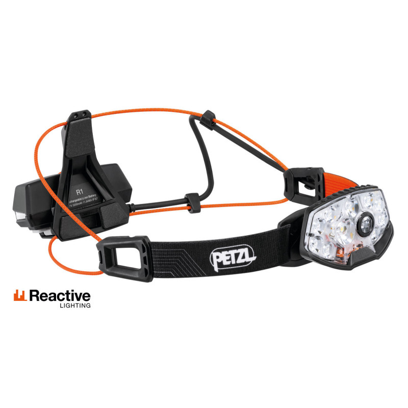 Produktbild för Petzl NAO RL Svart, Orange Pannbandsficklampa LED