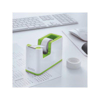 Produktbild för Tejpdispenser m tejp WOW vit/grön