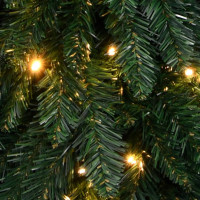 Produktbild för Belyst plastgran med 60 LEDs 120 cm