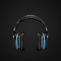 Produktbild för Logitech G G935 Headset Trådlös Huvudband Spela Svart, Blå