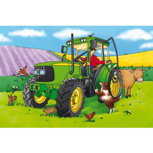 [NORDIC Brands] Golvpussel traktor 60x40cm