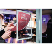Produktbild för Magnetram DURAFRAME SUN UV A4 silver2/fp