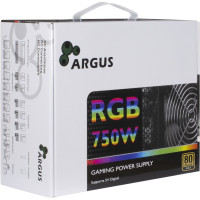 Produktbild för Inter-Tech Argus RGB-750W CM II strömförsörjningsenheter 20+4 pin ATX ATX Svart
