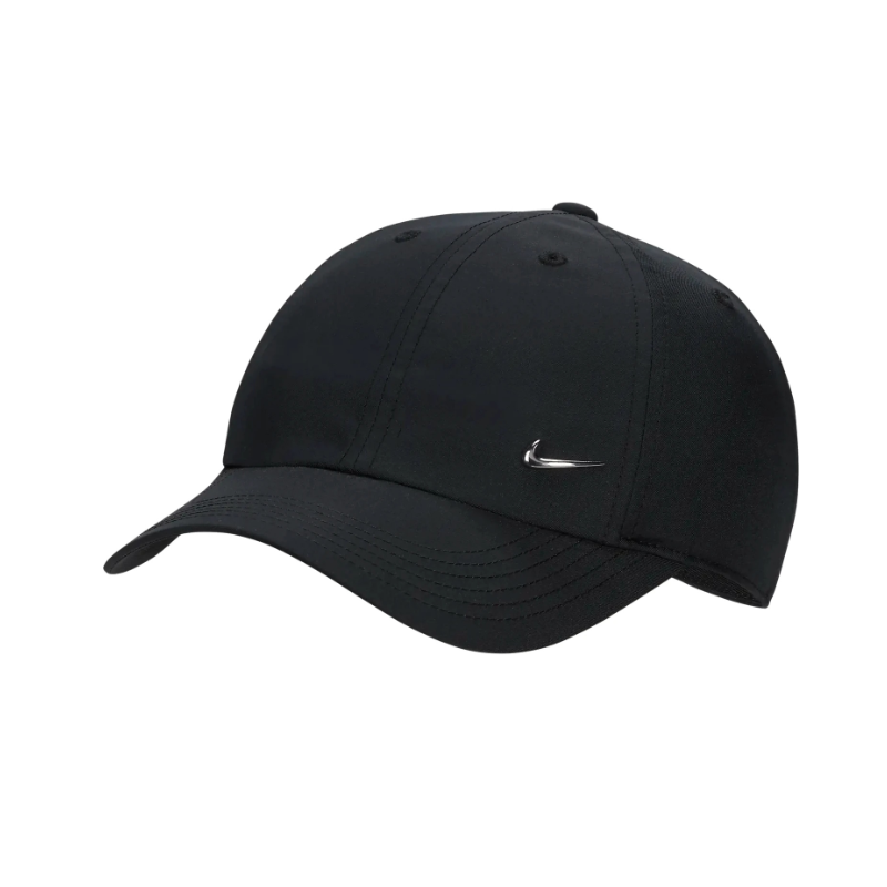 Produktbild för Nike Dri-FIT Club Cap Metal Swoosh Black Jr