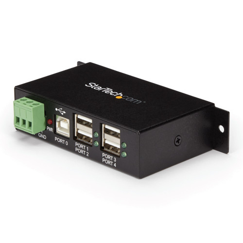 StarTech.com StarTech.com ST4200USBM gränssnittshubbar USB 2.0 Type-B 480 Mbit/s Svart