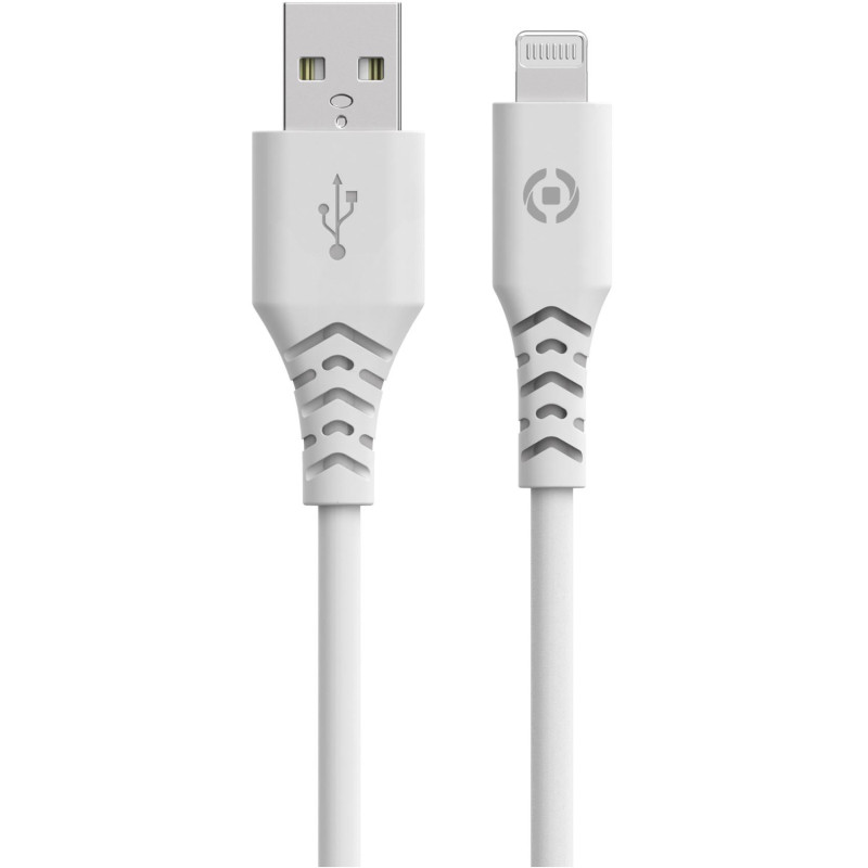 Produktbild för Planet USB-A - Lightning-kabel 1,5m av 100% återvunnen plast Vit