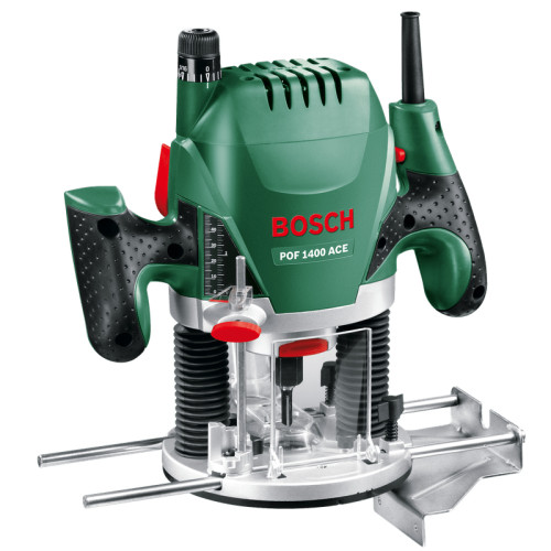 Bosch Group Bosch POF 1400 ACE Gjuten aluminium, Svart, Grön, Röd, Vit 28000 RPM 1450 W