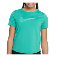 Produktbild för NIKE DriFIT One Tee Green Girls