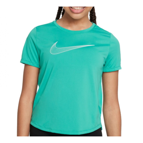 Nike NIKE DriFIT One Tee Green Girls