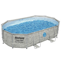 Produktbild för Bestway Poolset Power Steel 488x305x107 cm