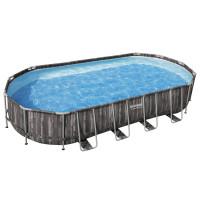 Produktbild för Bestway Pool med tillbehör oval 7,32x3,66x1,22 m