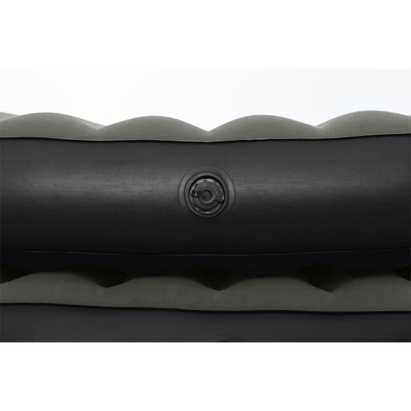 Produktbild för Bestway 3-i-1 uppblåsbar luftmadrass svart och grå 188x99x25 cm