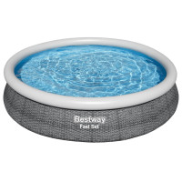 Produktbild för Bestway Pool med tillbehör rund 366x76 cm