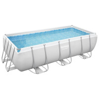 Produktbild för Bestway Pool Power Steel rektangulär 404x201x100 cm