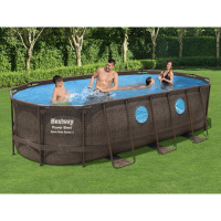 Produktbild för Bestway Pool Power Steel Swim Vista Series set 549x274x122 cm