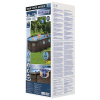 Produktbild för Bestway Pool Power Steel Swim Vista Series set 549x274x122 cm