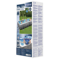 Produktbild för Bestway Pool Power Steel med tillbehör 404x201x100 cm