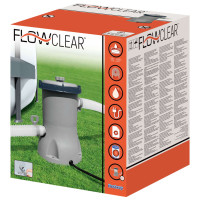 Miniatyr av produktbild för Bestway Flowclear Poolfilterpump 2006 L/h